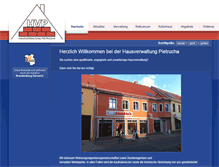 Tablet Screenshot of hausverwaltung-pietrucha.de